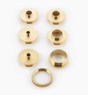 04J2620 - Set of 6 1 3/4" Template Guides & 1 Ring Nut