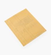 54K7502 - 3M Garnet Sandpaper, 220A