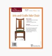 73L2506 - Arts and Crafts Side Chair Plan
