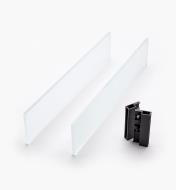 02K2846 - Glass Insert Panels for Blum Tandembox Antaro Soft-Close Type D 450mm Drawer Kit