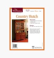 73L2505 - Country Hutch Plan