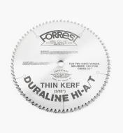 15T4155 - 10" x 80-Tooth Duraline,3/32" Kerf