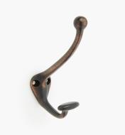 00W8652 - Weathered Bronze Double Hook