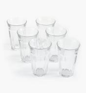 44K0808 - Duralex Picardie 500ml (16.9 fl oz) Glasses, set of 6
