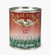 56Z1722 - Linen General Milk Paint, 1 qt.