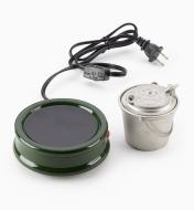 09A0284 - Glue Pot & Tabletop Warmer Set
