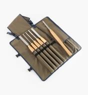 58B2520 - Spindle Set of 6 & Tool Roll