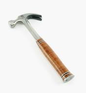 69K1002 - 16 oz Estwing Claw Hammer, leather handle