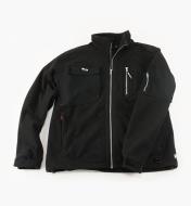 Herock Water-Resistant/Breathable Fleece Jacket, Black