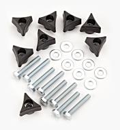86N7055 - Incra 1/4 20 Knobs & 1/4 20 x 1 1/2" Bolts, pkg. of 8