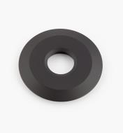 00U4361 - 2 3/4" Black Round Aluminum Trim Ring