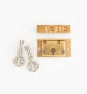 00R0401 - 1 1/2" Jewellery-Box Lock