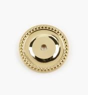 00W2070 - Rosace ronde perlée pour bouton, 41 mm