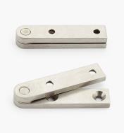05H0126 - 3/8" x 1 3/4" x 1/8", Stainless Steel Straight Knife Hinges, pair