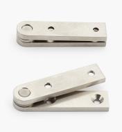 05H0127 - 7/16" x 1 7/8" x 1/8", Stainless Steel Straight Knife Hinges, pair