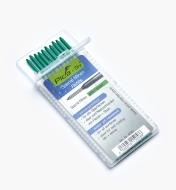 25K0422 - Pica-Dry Green Water-Resistant 2B Leads, pkg. of 10