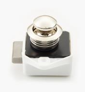 00S2220 - Polished Nickel Push-Button Latch
