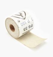 68Z7205 - Rouleau de papier autocollant de 30 pi, grain 180