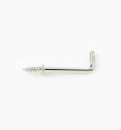 00S5612 - 3/4" Nickel -Plated Square Hooks (100)