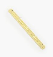 00D8069 - 160mm x 13mm RE Sm. Brass Piano Hinge, ea.