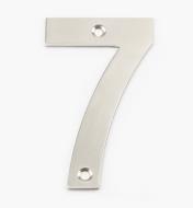 00W0887 - 100mm Stainless-Steel House Number - 7