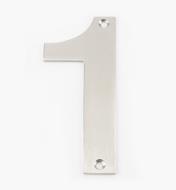 00W0891 - 130mm Stainless-Steel House Number - 1