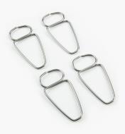 17F8401 - Spring Clamps, pkg. of 4