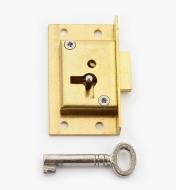 00P2920 - 2" Standard Cut Cupboard Lock (R)