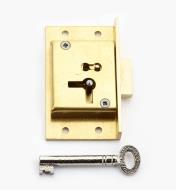 00P2925 - 2 1/2" Standard Cut Cupboard Lock (R)