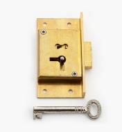 00P2930 - 3" Standard Cut Cupboard Lock (R)