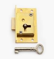 00P3021 - 2" Standard Cut Cupboard Lock (L)