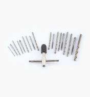 44J0620 - Master Set of 6 Taps/Drills and Tap Handle