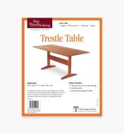 73L2532 - Trestle Table Plan