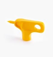 XC459 - Yellow Key Hole Punch, each