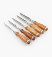 05S3240 - Set of 5 Veritas Mortise Chisels, A2