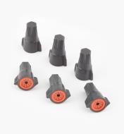 00U4475 - Silicone-Filled Wire Nuts, package of 6