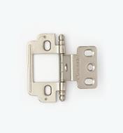 01H3142 - Partial-Wrap Hinge,Nickel Plate, Ball