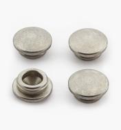 05H3002 - 3/8" Stainless-Steel Lee Valley Decorative Hole Plugs, pkg. of 4