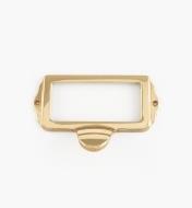 01A5753 - Polished Brass Card Frame Pull