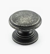 01W3820 - Round Knob, Antique Pewter