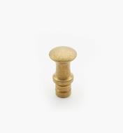 05H2201 - 5 16" x 3/8" Lee Valley Small Turned Brass Knob (9/16")