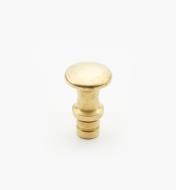 05H2202 - 3/8" x 3/8" Lee Valley Small Turned Brass Knob (9/16")