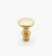 05H2203 - 7/16" x 7/16" Lee Valley Small Turned Brass Knob (5/8")