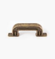 00A7467 - Trave Old Brass 64mm Handle (105mm), each