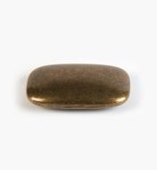 01G1612 - 64mm Rect. Antique Brass Stone Pull