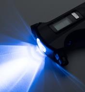 0 to 150 psi gauge LED flashlight