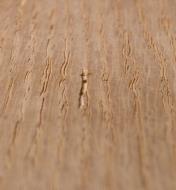 Close-up of wood surface before Aqua Coat application