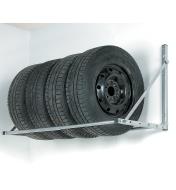 Standard Hyloft Tire Rack holding a set of four tires