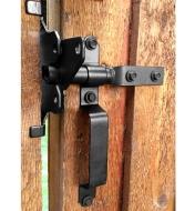 Example of Ozco Gate Latch mounted on a gate