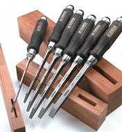 10S0941 - Narex Mortise Chisels, set of 6 (1/8" - 1/2")